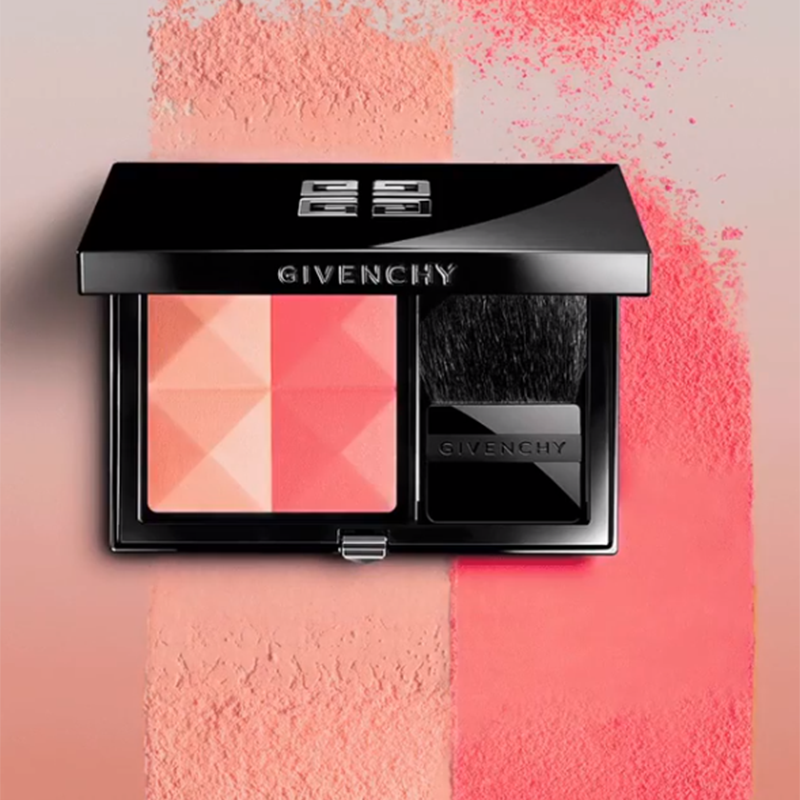 จีวองชี,GIVENCHY, Prisme Blush Powder Blush Duo Highlight Structure Color #02 love ,บลัชออน,